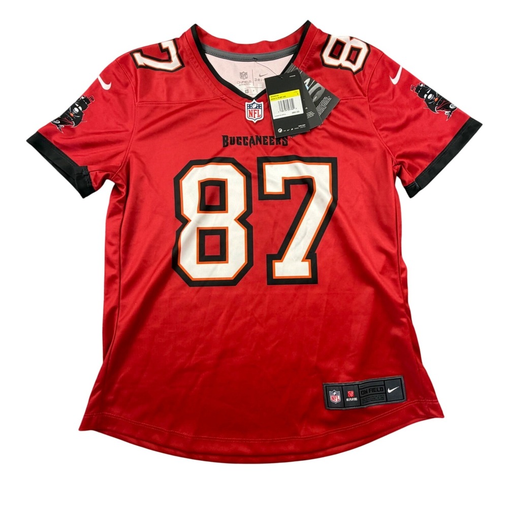 Nike‎ Tampa Bay Buccaneers Rob Gronkowski 87 Jersey Womens Small Red Dri-FIT NEW